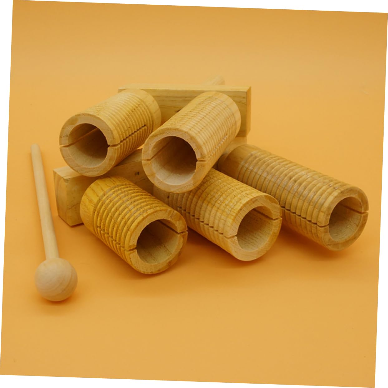 GALPADA Orff Percussion for Educational Safe and Musical Instrument for Rhythm Development and Fun Sounds