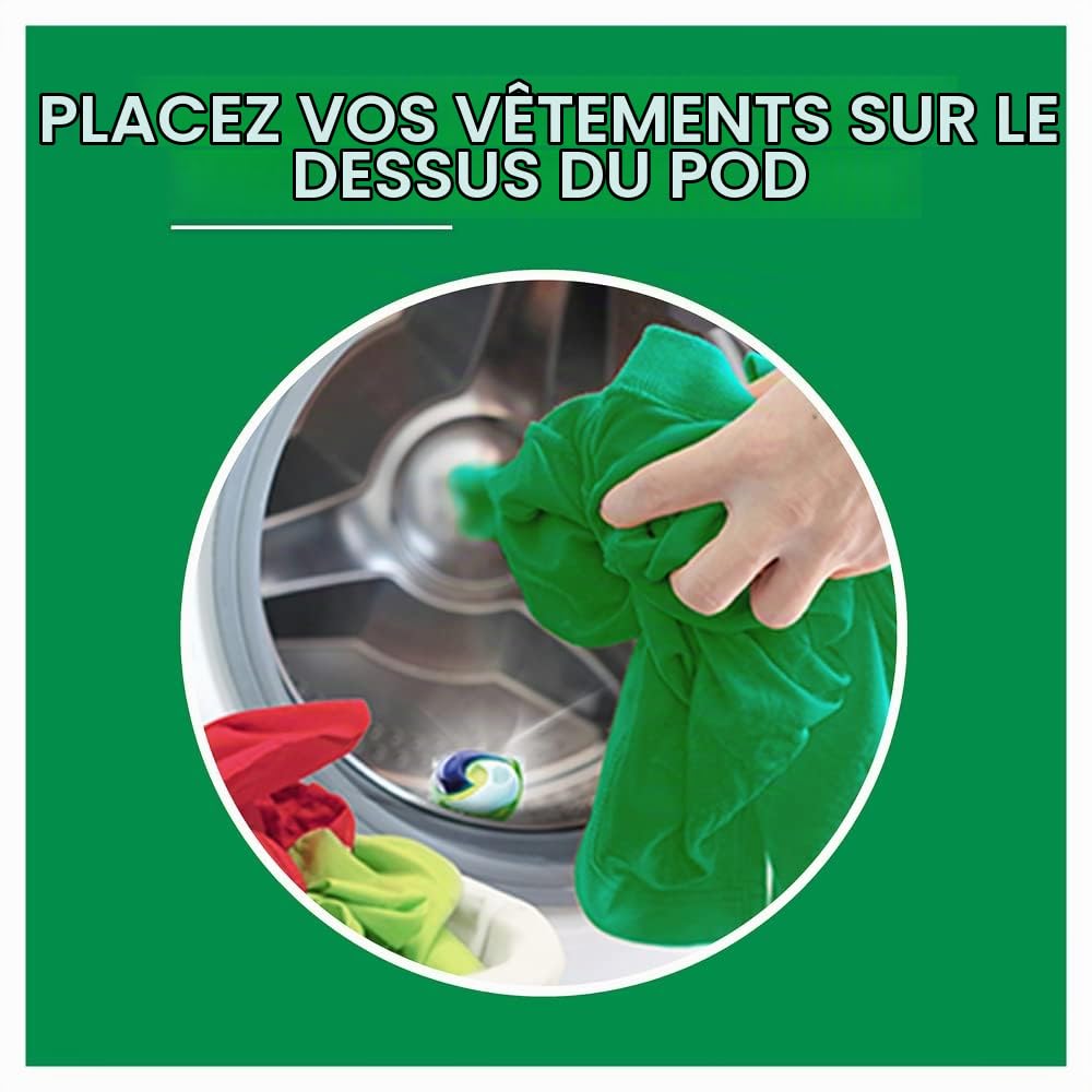 Ariel All-in-1 PODS Laundry Detergent Washing Liquid Tablets/Capsules, 122 Washes (61x2), Original, Brilliant Stain Removal and Freshness Even in A Cold Wash