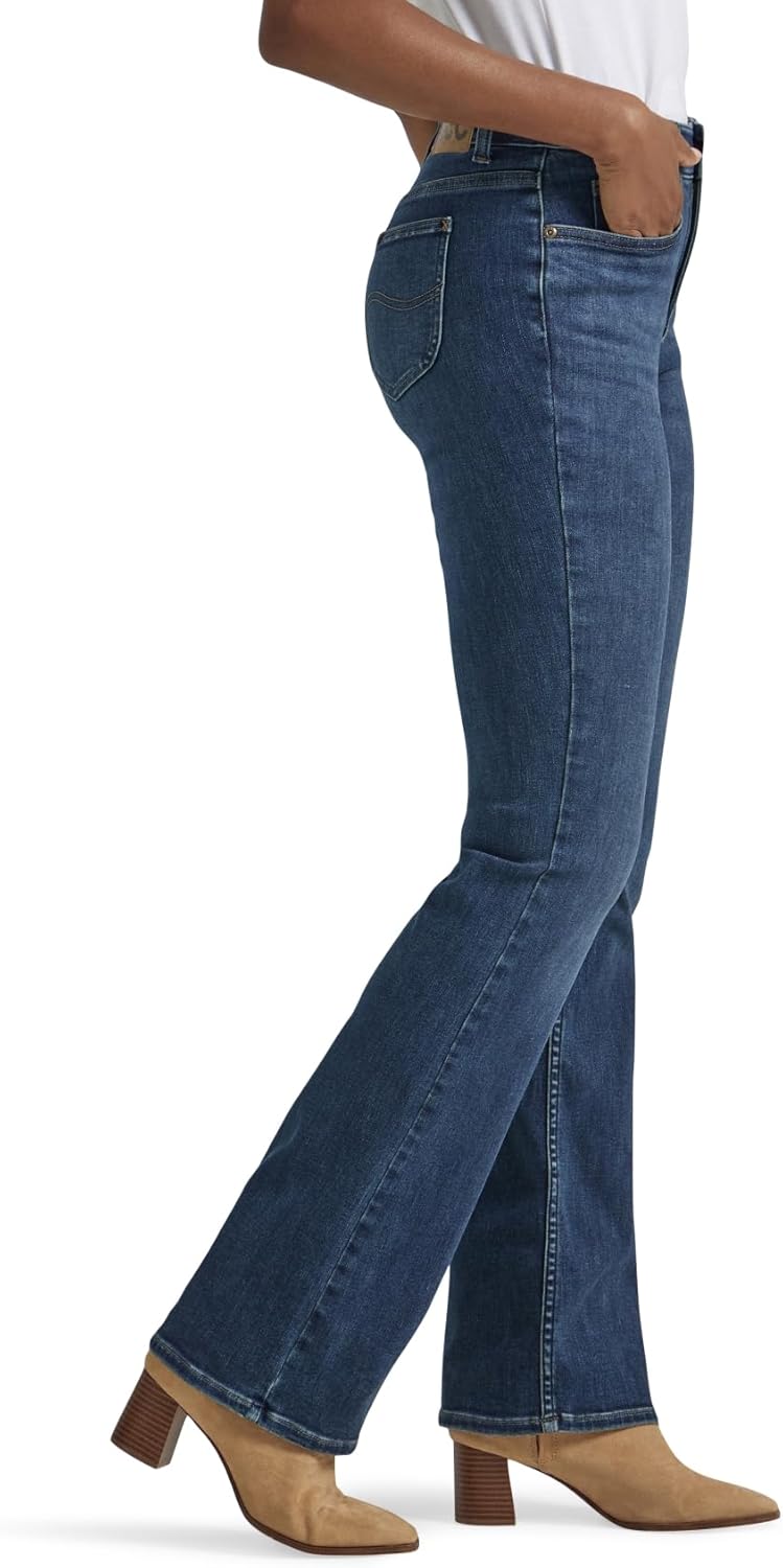 Lee Women’s Ultra Lux Comfort with Flex Motion Bootcut Jean