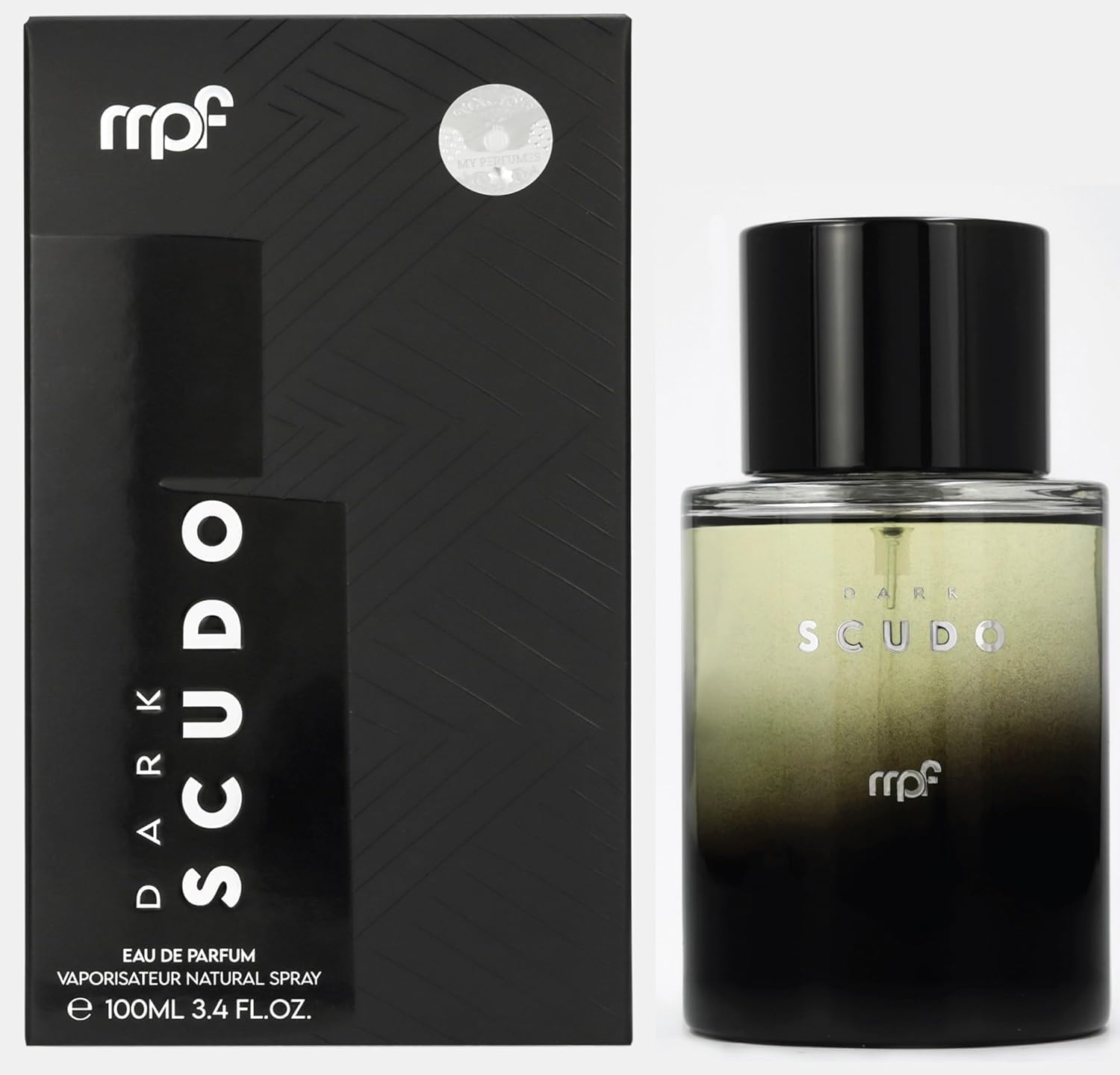 my perfumes MPF Dark Scudo EDP Eau de Parfum For Women and Men (Unisex), 100 ml Made in UAE