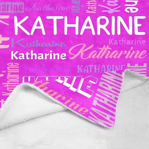 Miniatura 6 de Mantas personalizadas con nombre para adultos, niños y bebés, mantas personalizadas con monograma, regalos para mujeres, hombres, niñas y niños