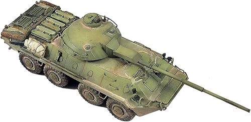 Tank 3D Puzzles Plastic Model Kits, 135 Scale Russian T-80U MBT Model, Adult Toys and Gift
