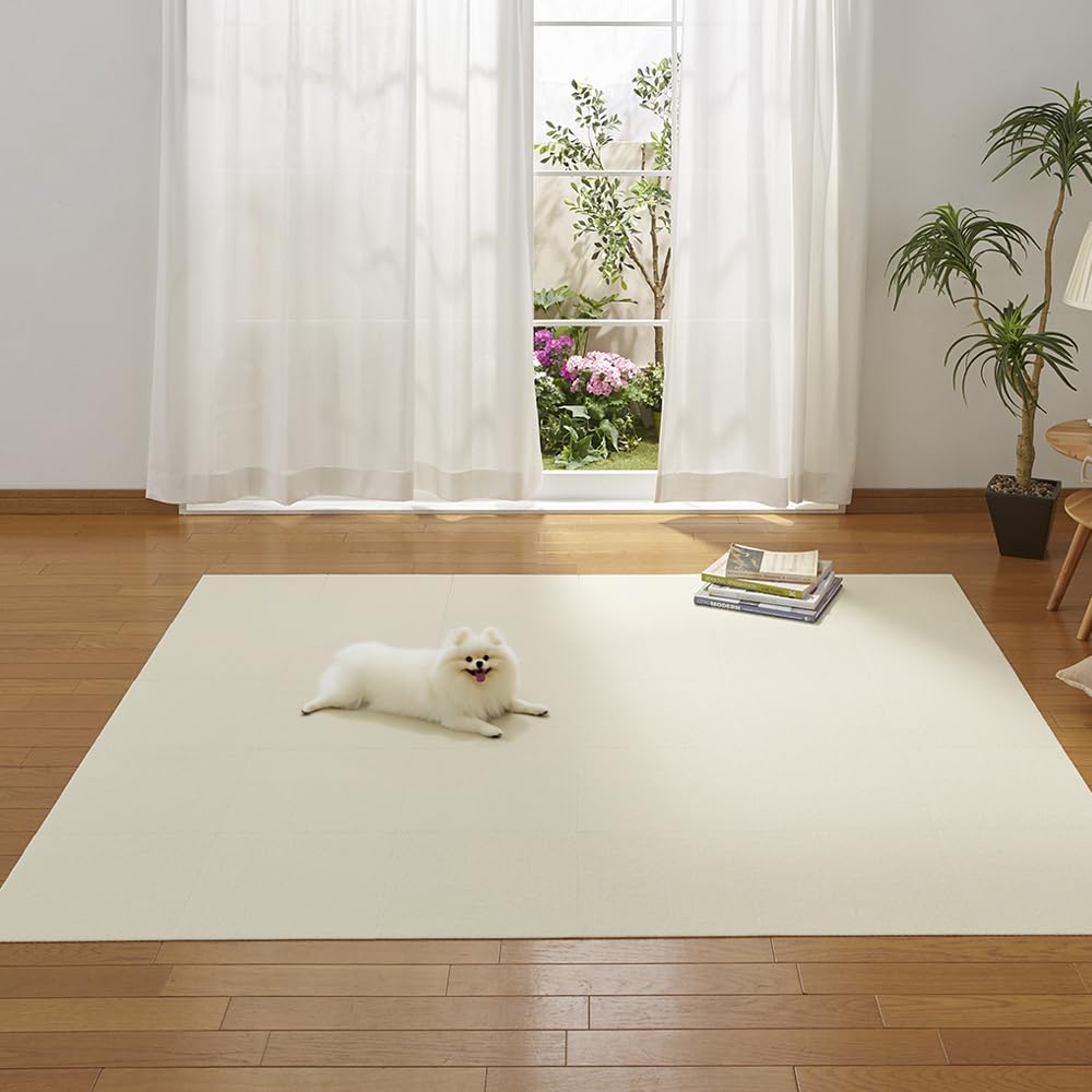 Amazon.co.jp: タイルカーペット ペット用 30枚 30x30cm 厚み4mm