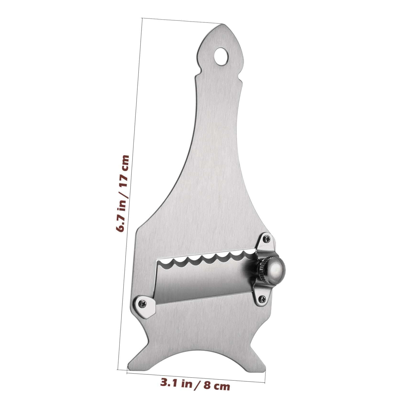 Pelador Portátil de Acero Inoxidable para Cocina, Plata