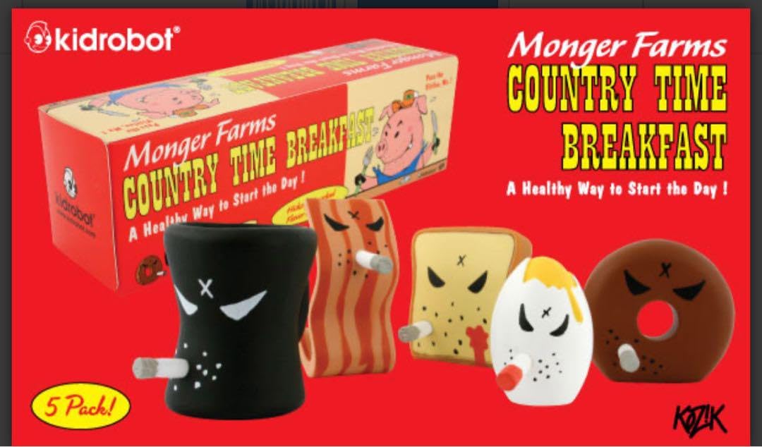 Amazon | Kozik Country Time Breakfast コジック フィギュア  