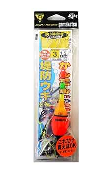 がまかつ - 釣研ウキ　１２個　中古 楽天市場】釣研 電気ウキ LFスマートカン付 オレンジ 3B 16.1g