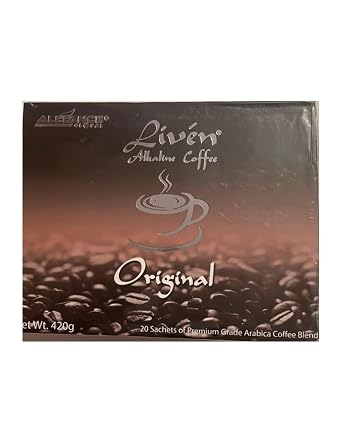 Liven Alkaline Coffee Original Flavor 20 SACHETS