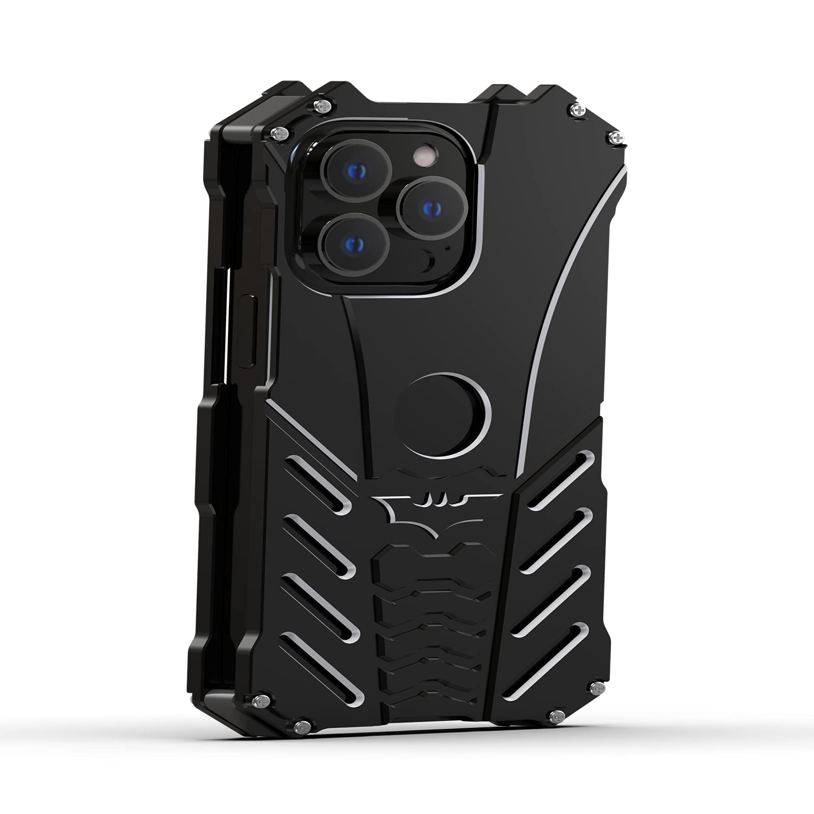 Funda para iPhone 13/13 Pro/13 Pro Max/13 Mini, Military Grade Drop ProtectionCarcasa Rugged Antigolpes Armor Case Choque Absorción Protección Carcasa con Función de Soporte