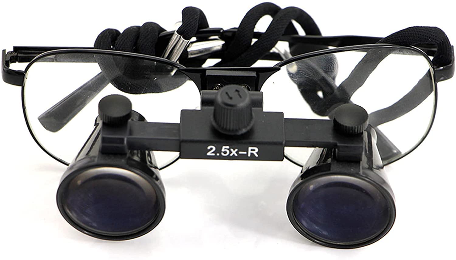 asdchZen Magnifying Glasses Dental Loupes,Surgical Binocular Loupes 2.5X / 3.5X,Binocular Dental Surgery Magnifier With Led Headlight,Suitable For Dentistry,Ophthalmology,Otolaryngolog