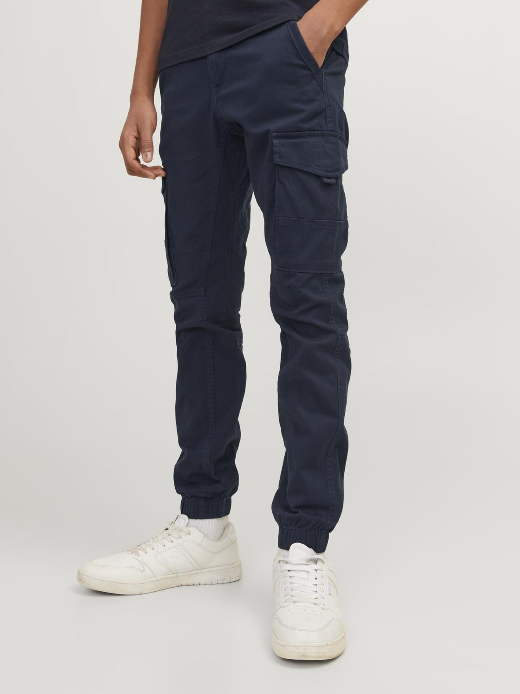 JACK & JONES Jjipaul Jjflake Akm 542 Navy Blazer Jr - Spodnie Chłopcy
