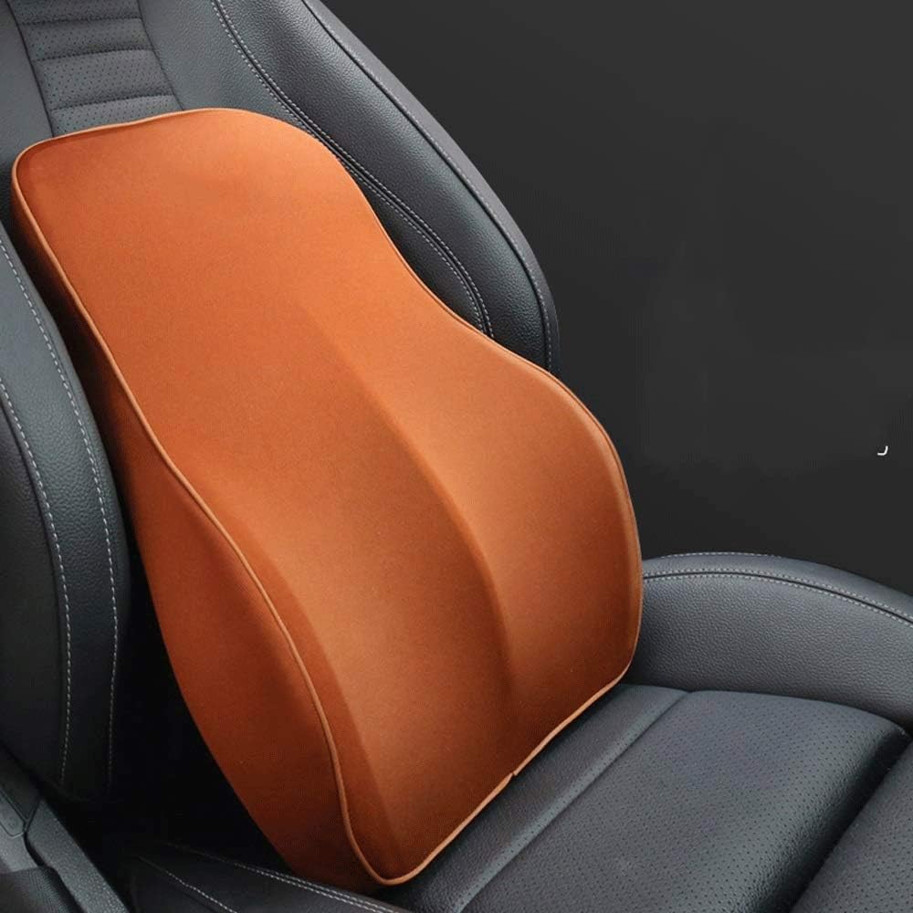 Ergonomic Back Pillow Made from Memory Foam, Back Pillow for Comfortable Sitting Position in Everyday Life, Lumbar Pillow for Home and Office