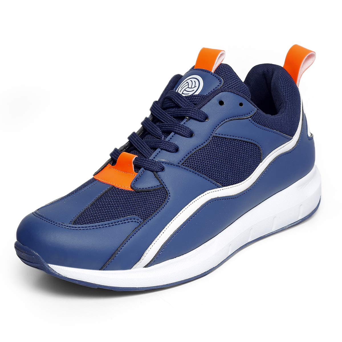 Bacca Bucci® Mens Pride Comfortable Running Shoes with Adaptive Smart Cushioning 5 in 1 uni-Moulding Technology Professional Non Slip Running Shoe for Training, Walking, Fitness & Gym-Blue (B08F8X7C95) Amazon Price History, Amazon Price Tracker