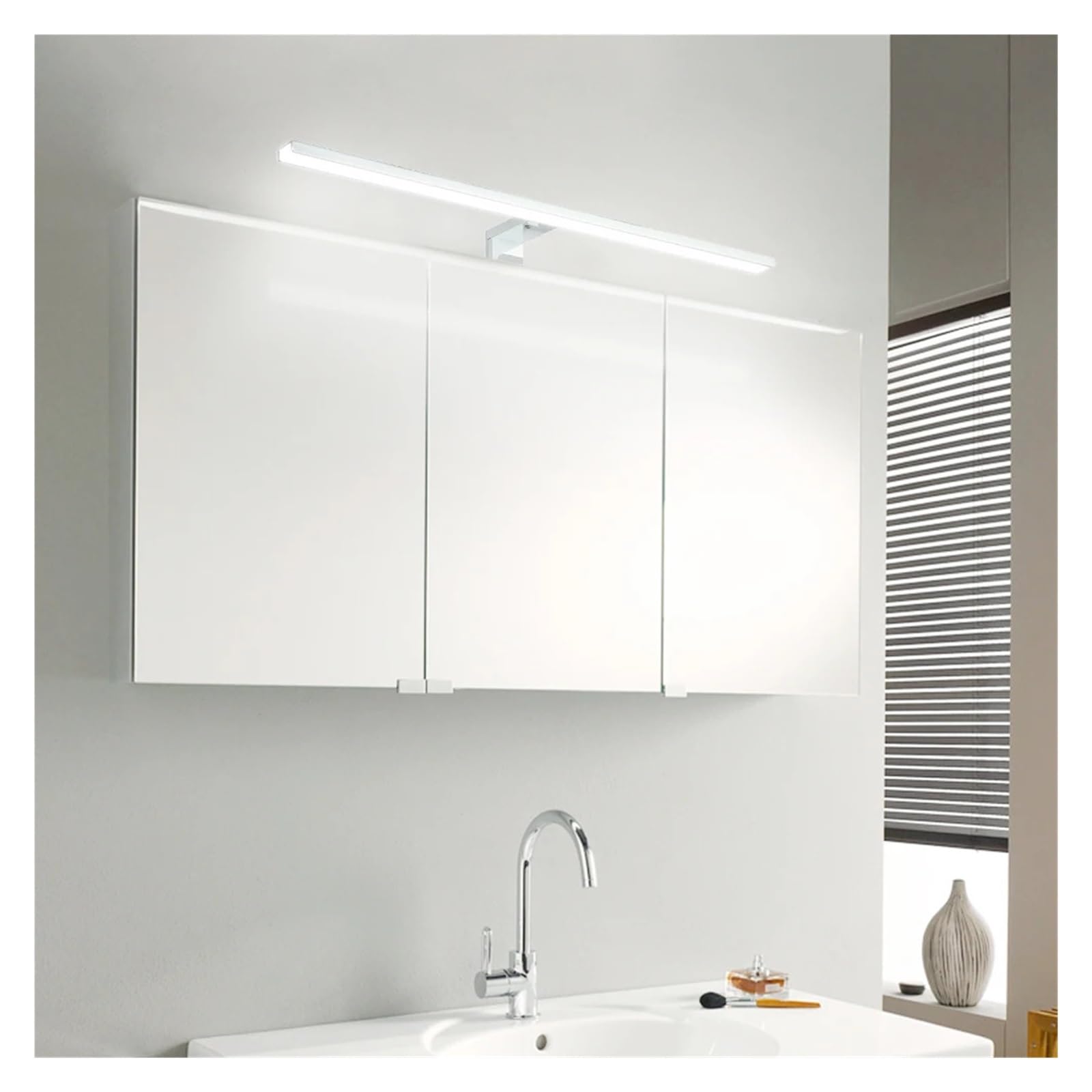 6-8W IP44 LED Ścienne Lustro Do Makijażu Światła Ścienne Wodoodporne 28CM, 58CM Do Lustra Łazienkowego Pełne pokrycie(28CM,6W)