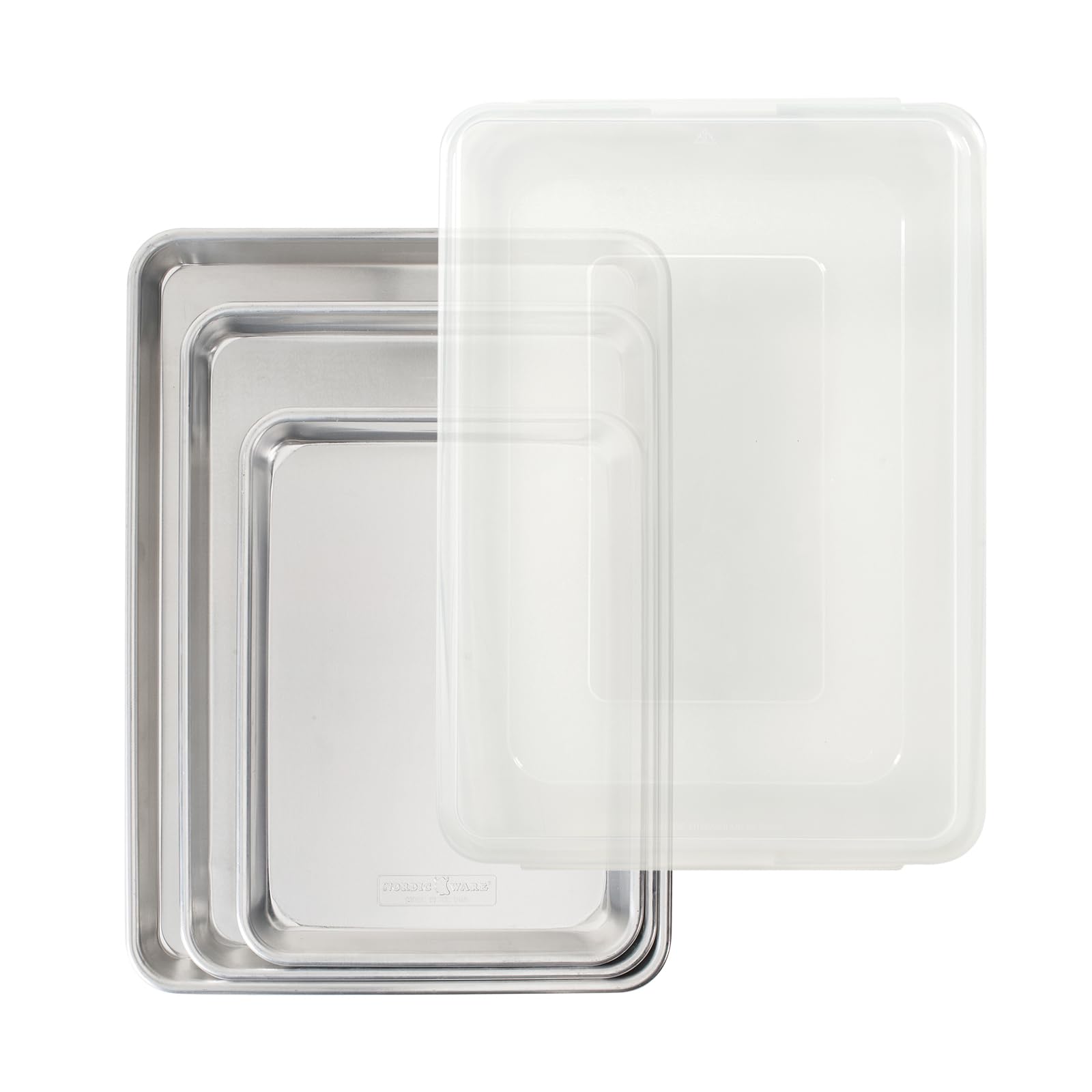 Nordic Ware Naturals 4 Piece Set with Lid