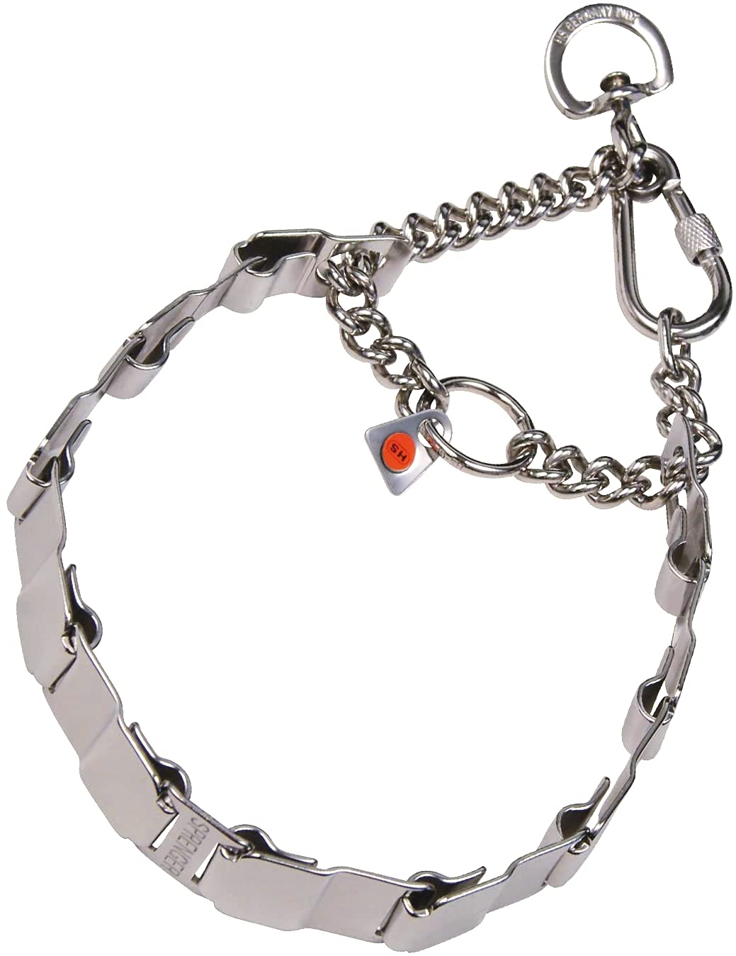 HS Sprenger - formation cou collier 60 cm en acier inoxydable Tech