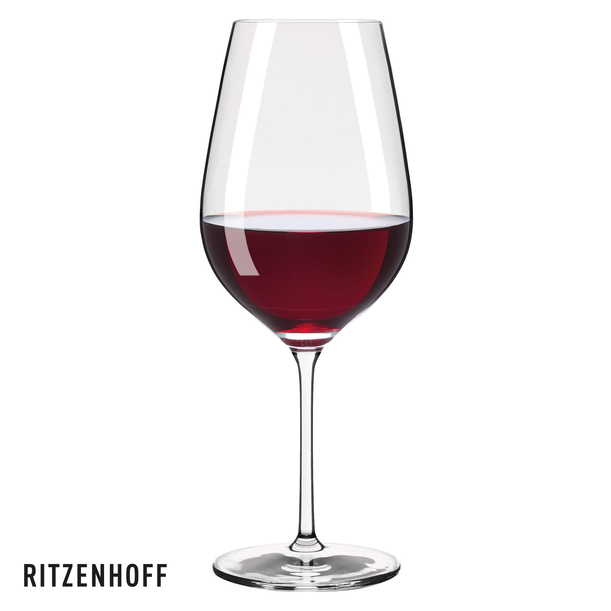 Ritzenhoff 6311001 Red Wine Glass 600 Ml - Glanzlicht Series - 6 Pieces