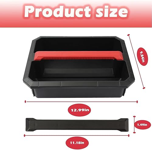Miniatura 3 de 31-01-8400 Bandeja de almacenamiento para caja de herramientas grande Milwau-kee - Mango de repuesto desmontable