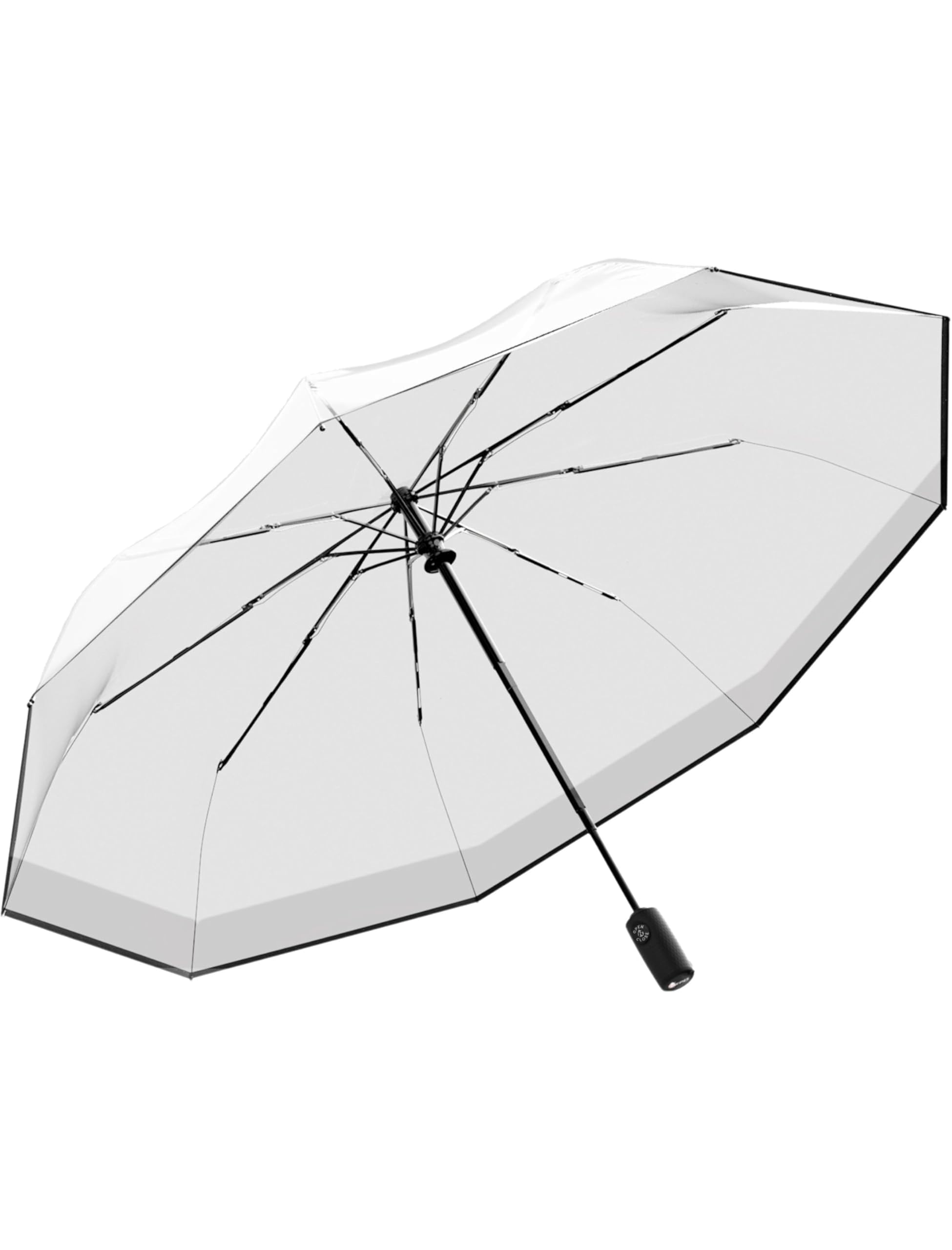 REPEL Windproof Travel Umbrella - Compact & Withstands Winds up to 85MPH , Strongest Premium Auto Folding Umbrella for Rain and Sun - Durable, Light &