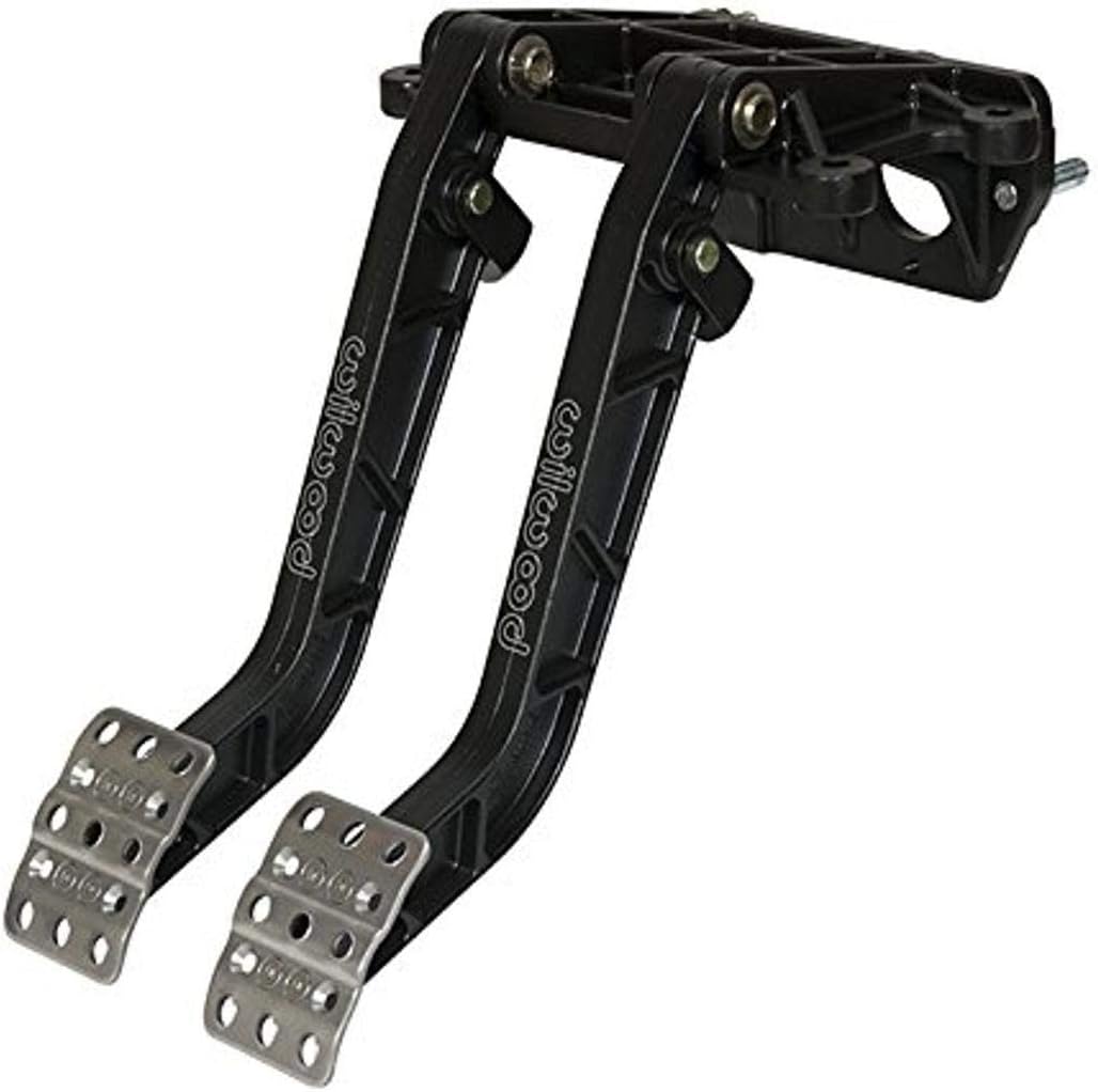 Adjustable Dual Pedal - Tandem Cyl. Brake/Clutch - Rev. Swing Mount - 6.25:1