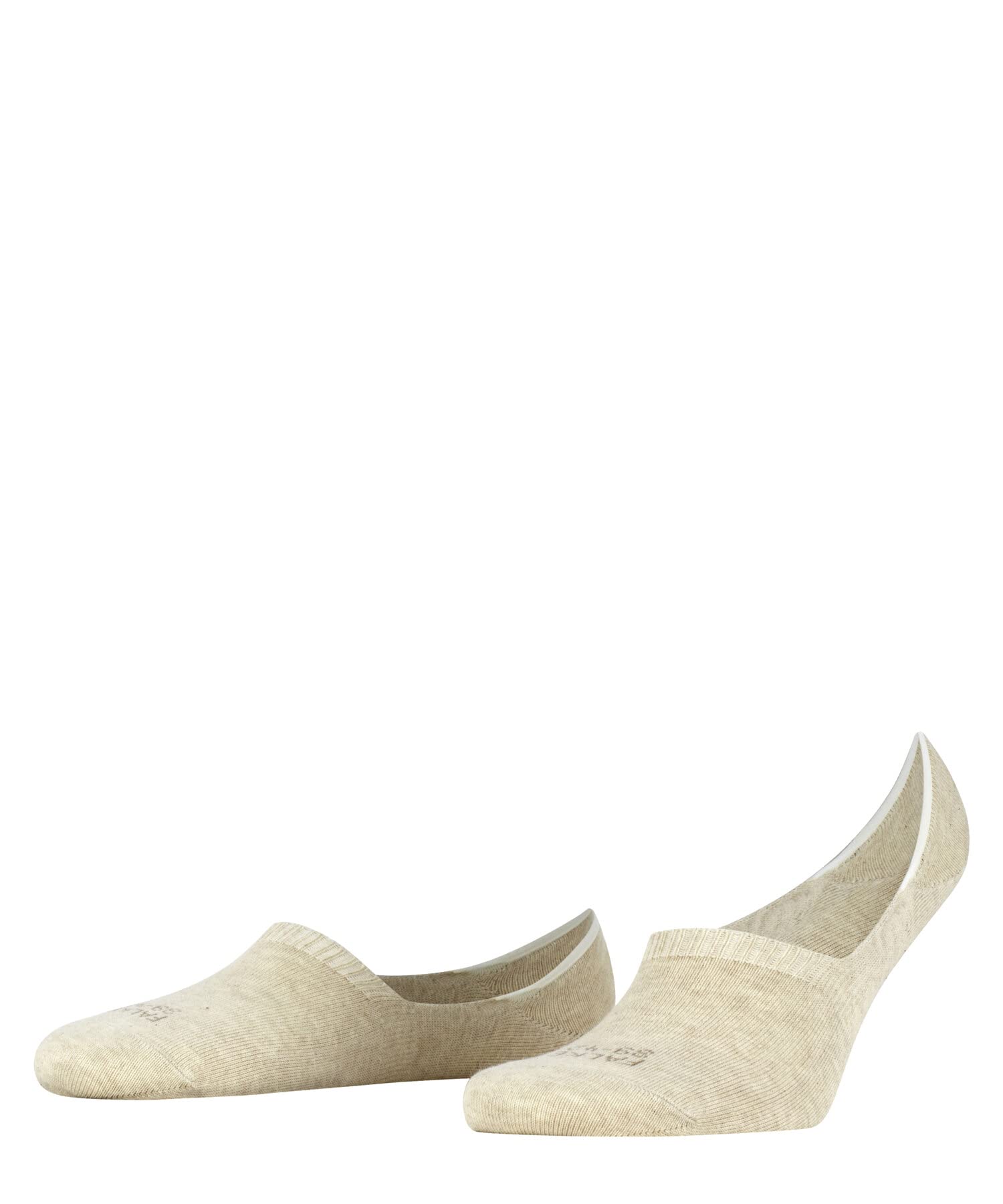 FALKE hombre Invisible Step High Cut calcetines invisibles transpirable sostenible algodón no-show sistema antideslizante invisible en la zona del talón no resbala en los zapatos lisos finos 1 par