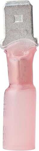 Miniatura 16 de Ancor 317925 Desconexiones termorretráctiles con aislamiento de nailon eléctrico de grado marino (calibre 16 a 14, paquete de 25) 16-14 CAE