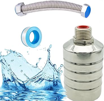 Float Valve,1/2 Water Float Valve,304 Stainless Steel Fully Automatic Water Level Controller for Water Tank,Pool, Livestock Troughs.