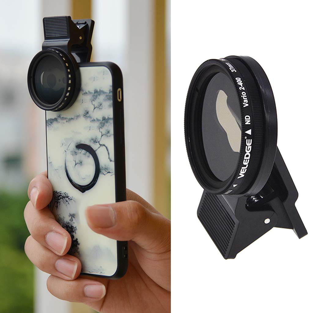 Filtro ND Regolabile Per Smartphone 37mm - Densità ND2 A ND400 - Vetro Ottico Per Foto Professionali - Foto 9