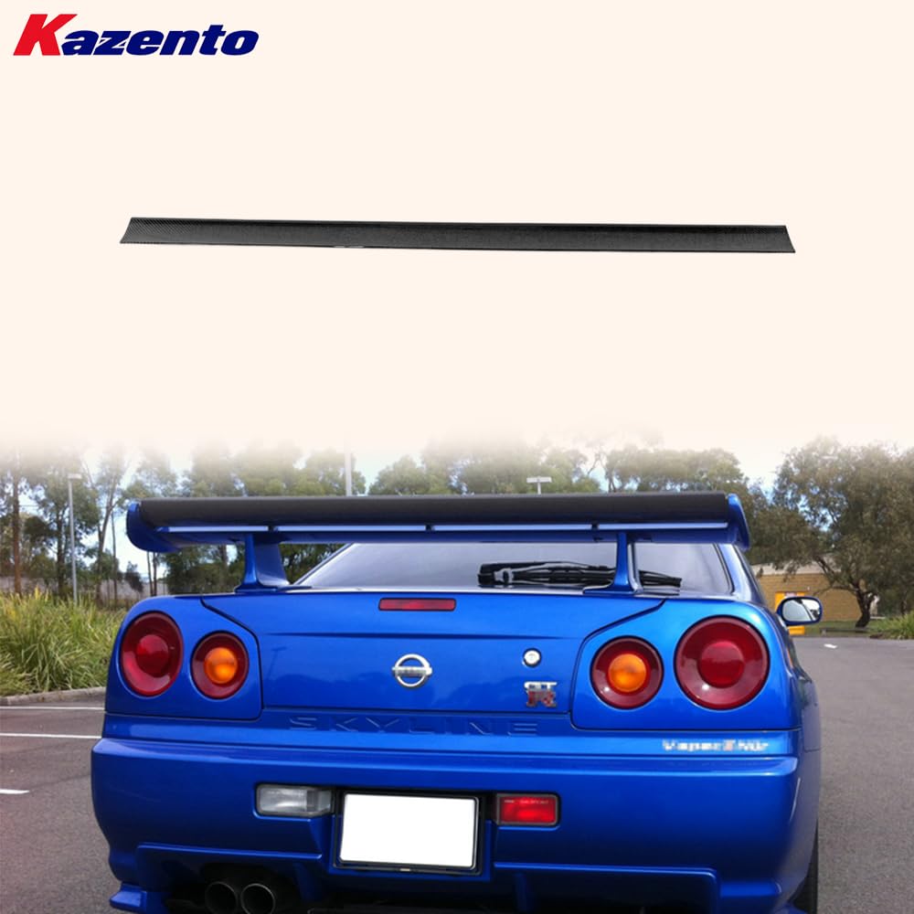 Amazon | Kazento For 日産 スカイライン R34 GTR OEM リアスポイラー