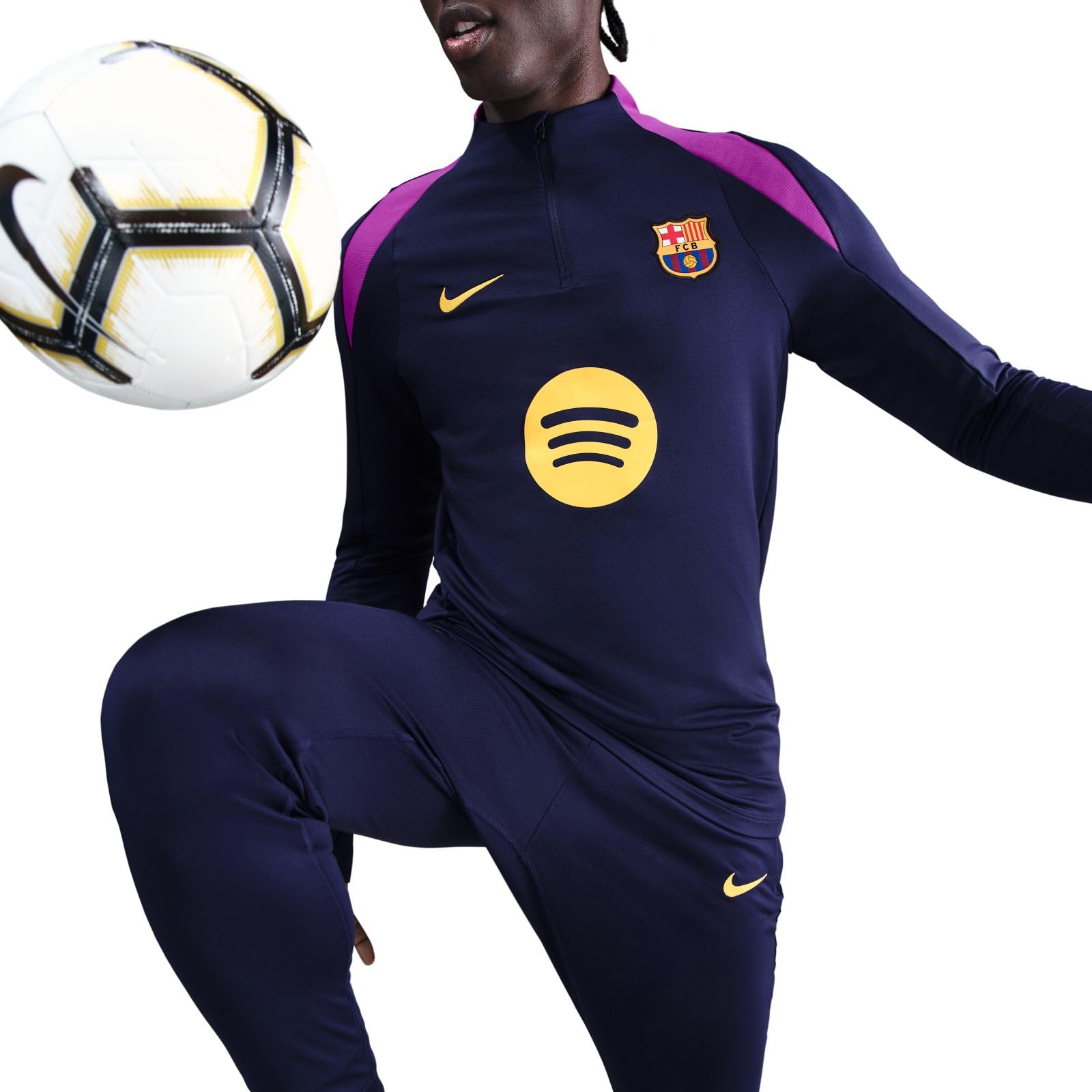 Nike FC Barcelona Strike Nike Dri-Fit Fußball-Drill-Oberteil für Herren Maglia da Calcio Uomo