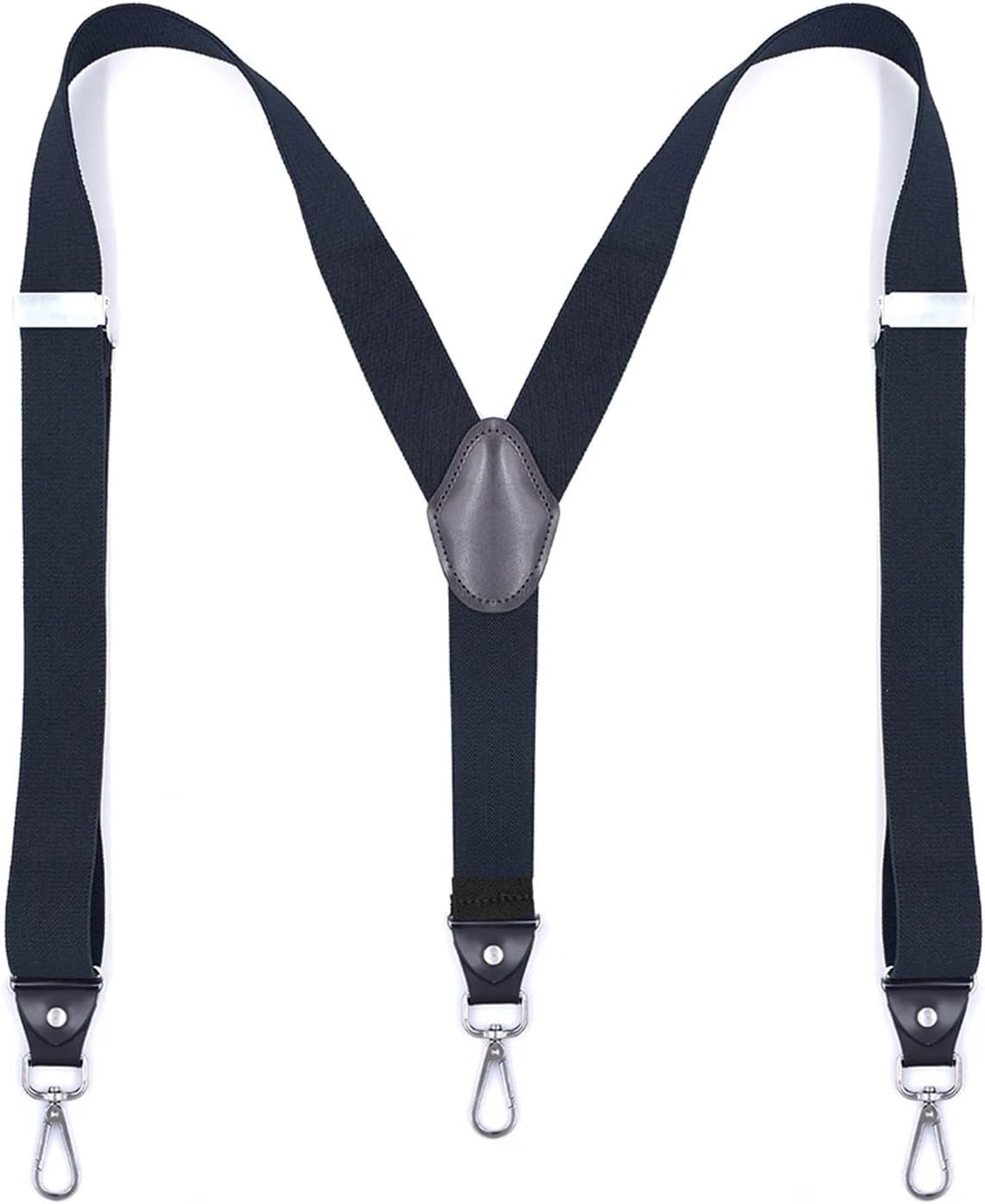Coffee Heavy Duty Bretels met 4 extra sterke stalen clips | Bretels met