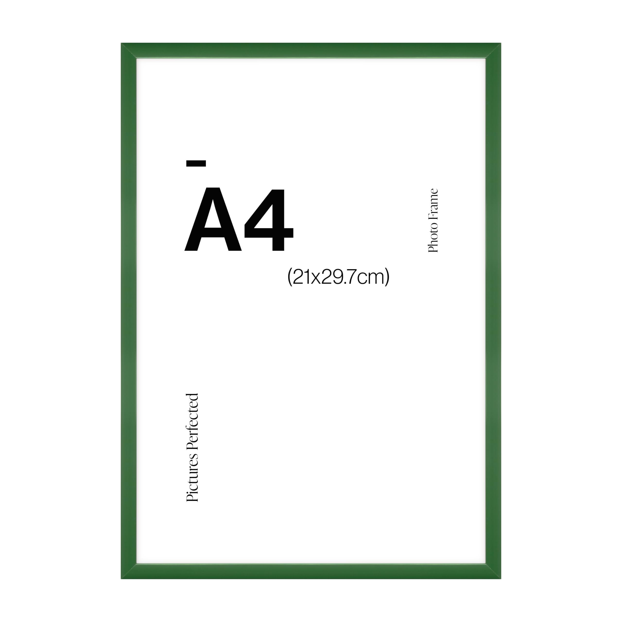 Modern Green A4 Photo Frame for A4 (21 x 29.7cm) Photos or Pictures
