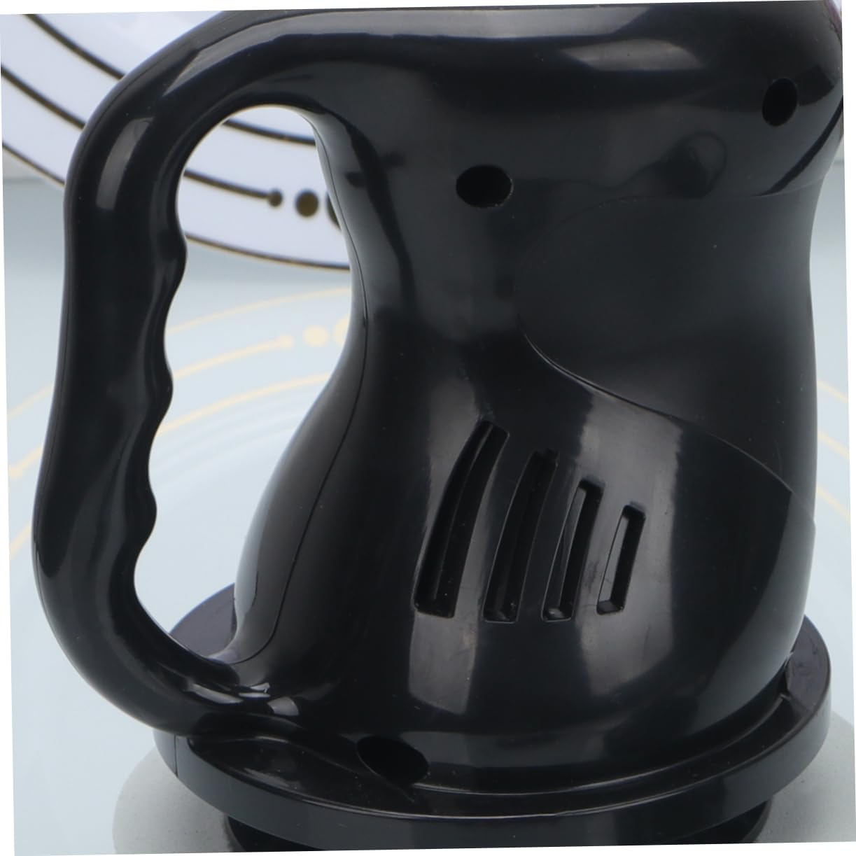 PRETYZOOM 12V Car Polisher Tool Mini Waxing Machine for Car Scratch Repair Easy to Use Automobile Cosmetic Polisher Kit Durable Black