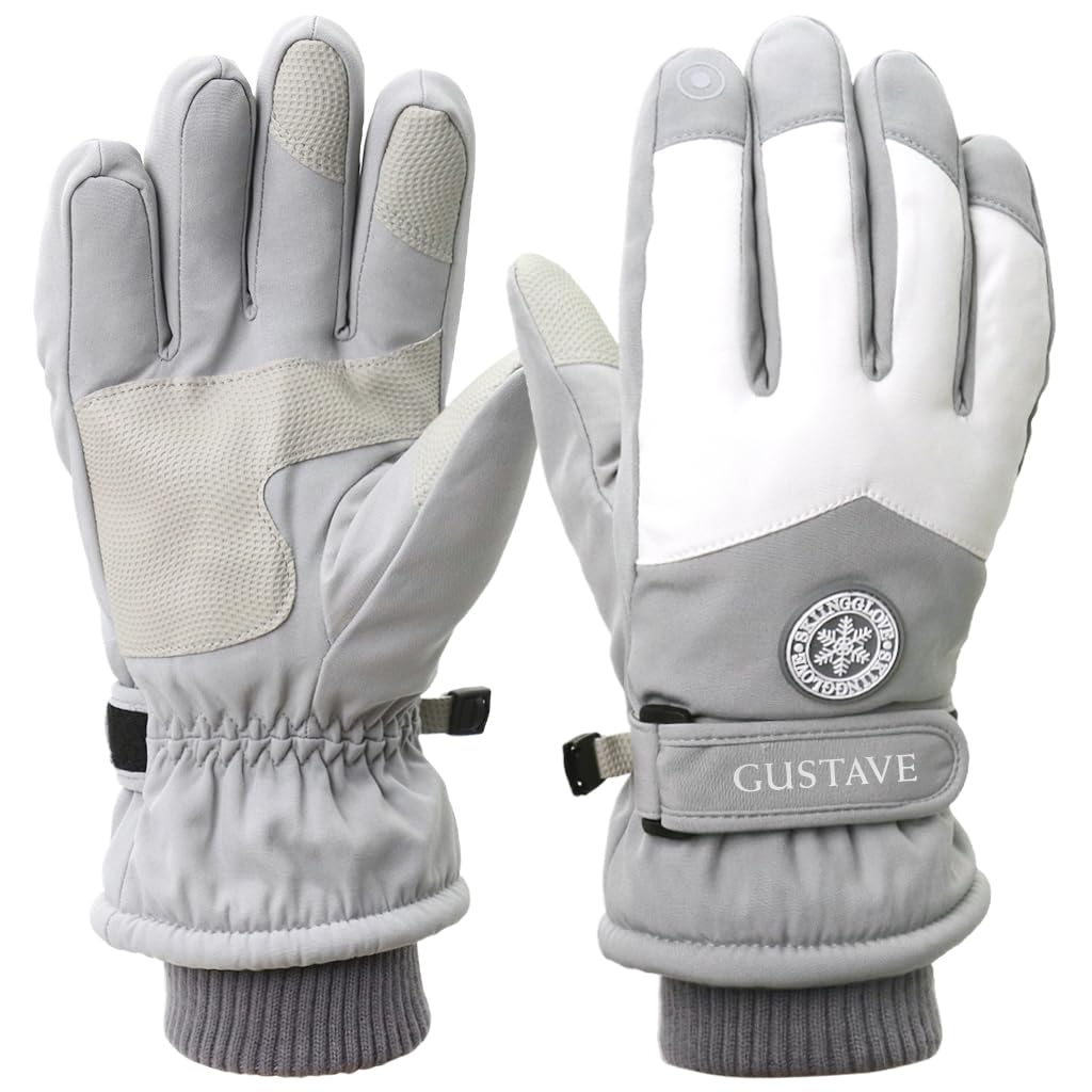 Winter Gloves for Women Warm Splashproof Windproof Riding Gloves Touch Screen Finger Anti-Slip Design, Ski Gloves, Bike Gloves