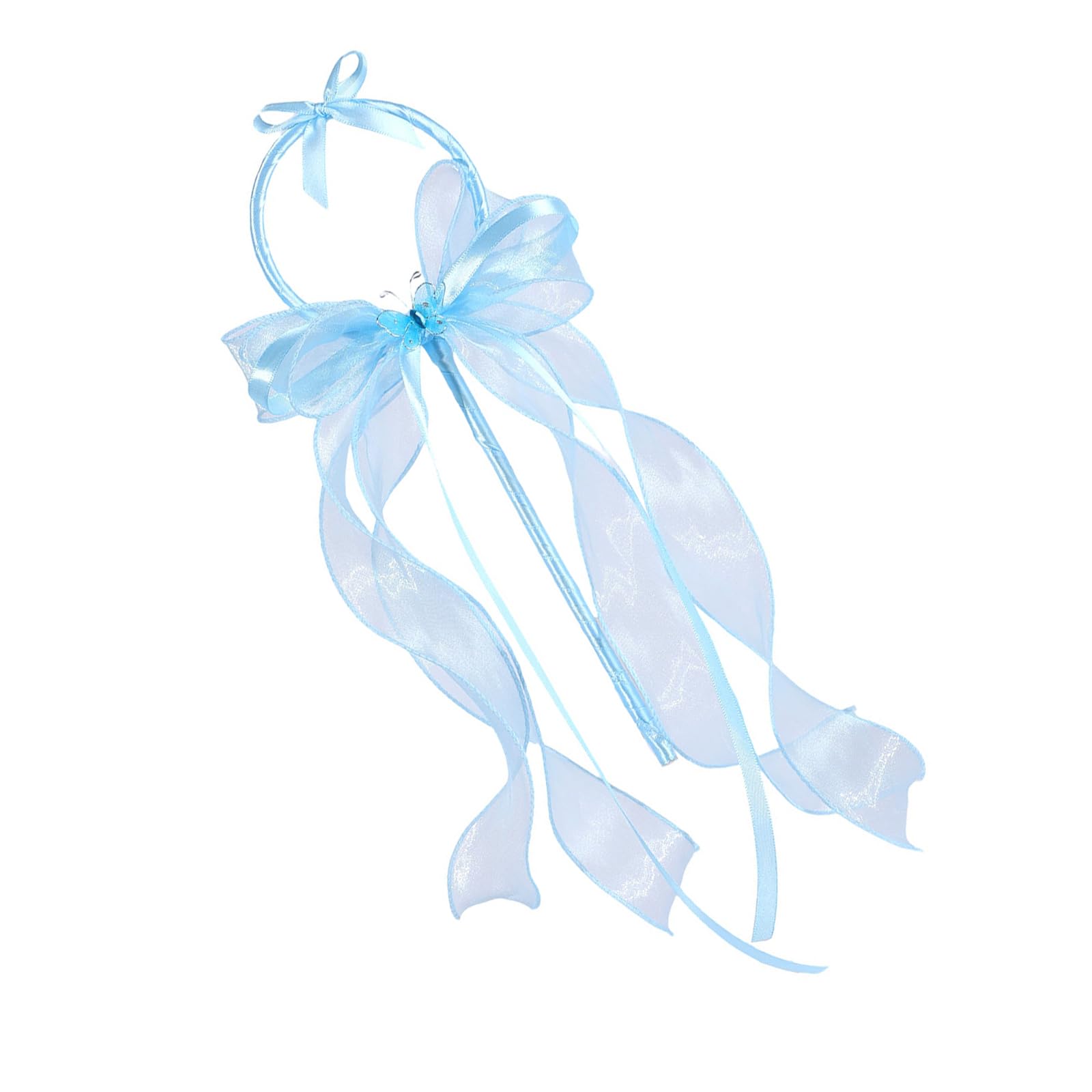 Piceioep Butterfly Wand Wonderful for Themed Parties and Photo Hobgoblin Stick for Kids