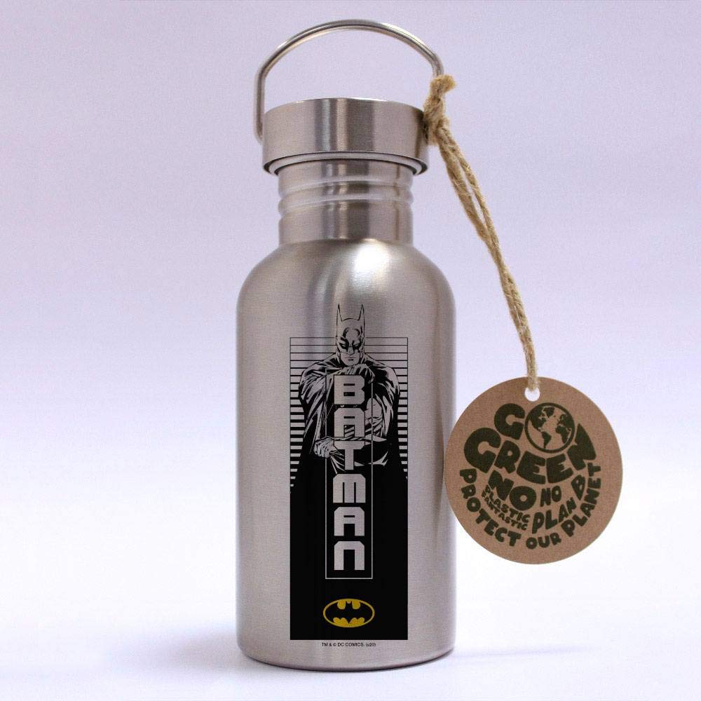 Gourde métal Batman GB Eye 500ml pour éviter les fuites d'eau dans le sac