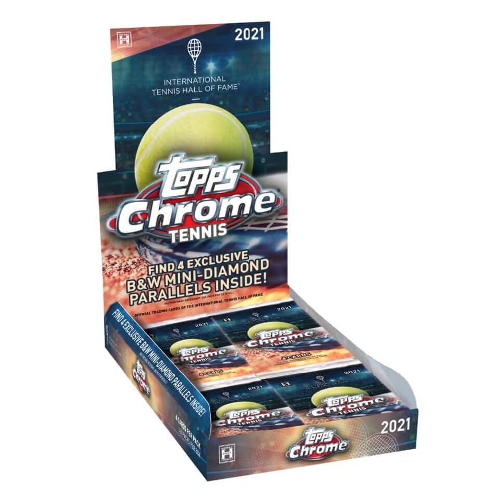 Amazon.com: 2021 Topps Chrome Tennis Lite Box : Collectibles