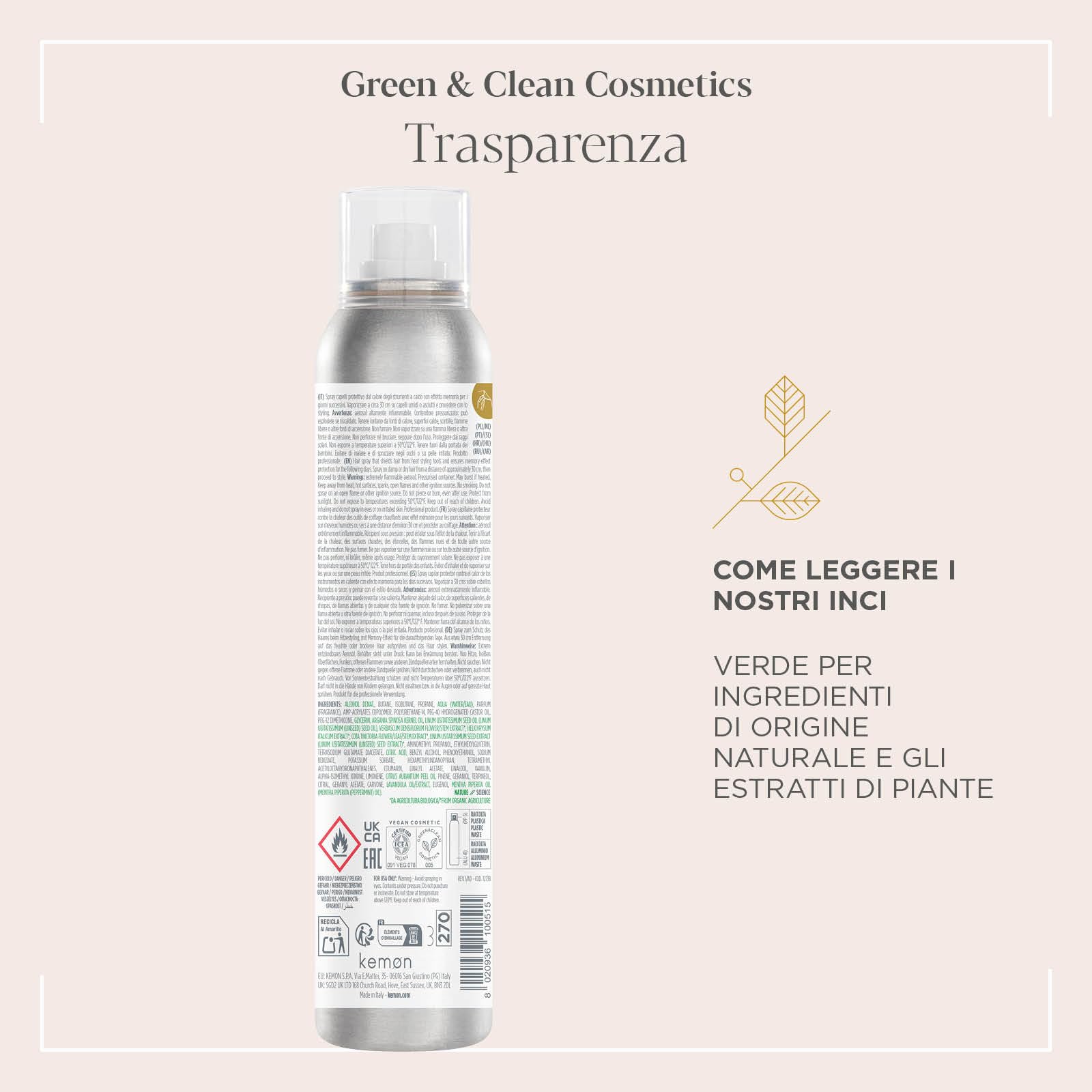 Actyva Bellessere Heat Protection, ochrona termiczna w sprayu z efektem pamięci dla długiej żywotności - 200 ml