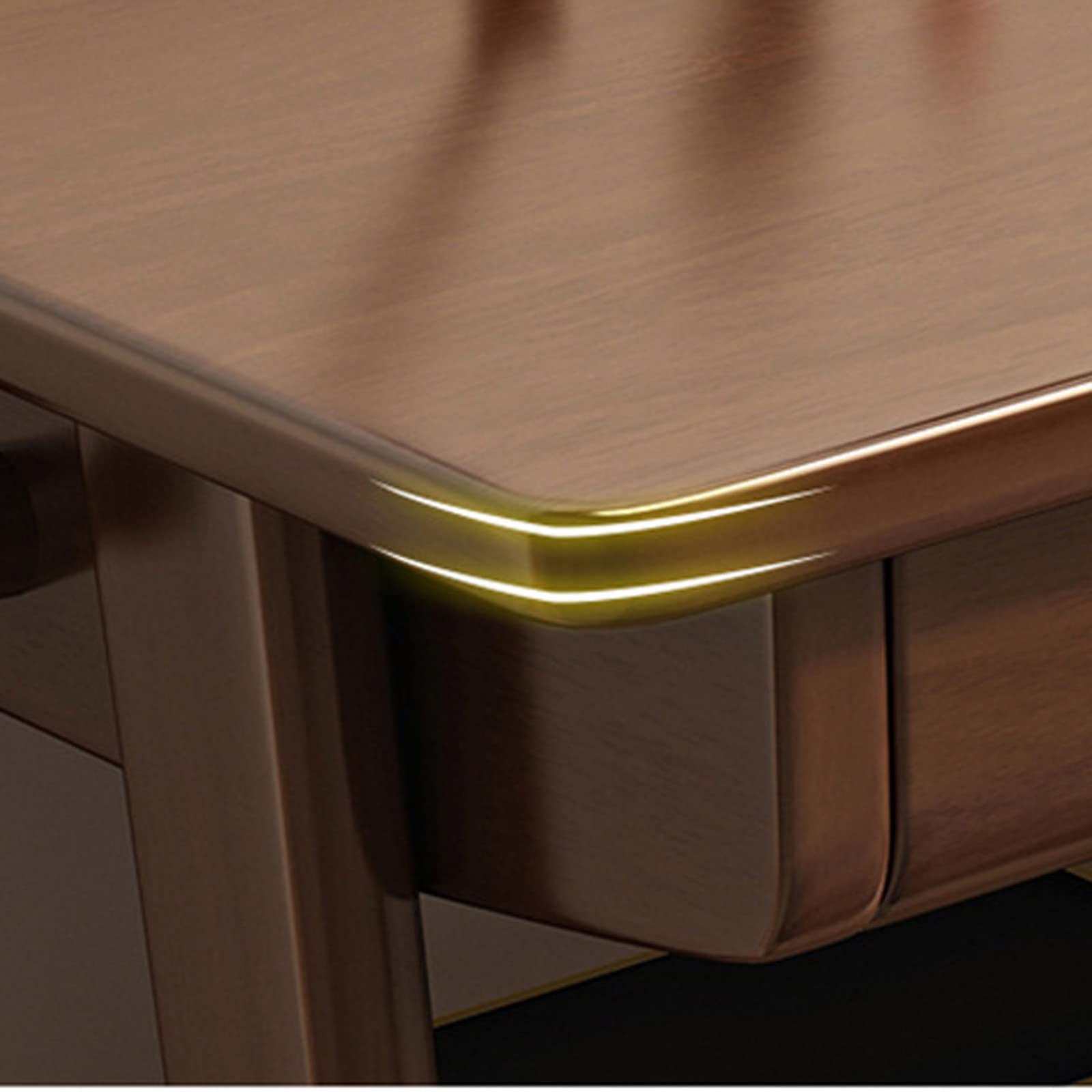 SDdPulse Scrivania, scrivania in legno massello, semplice scrivania per computer in legno con cassetto, scrivania moderna e resistente per scuola, famiglia o sala studio. A x sedia, 140 cm, sedia B X
