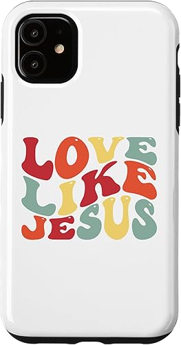 Miniatura 16 de Funda bíblica cristiana para iPhone 12 Pro Max Love Like Jesus