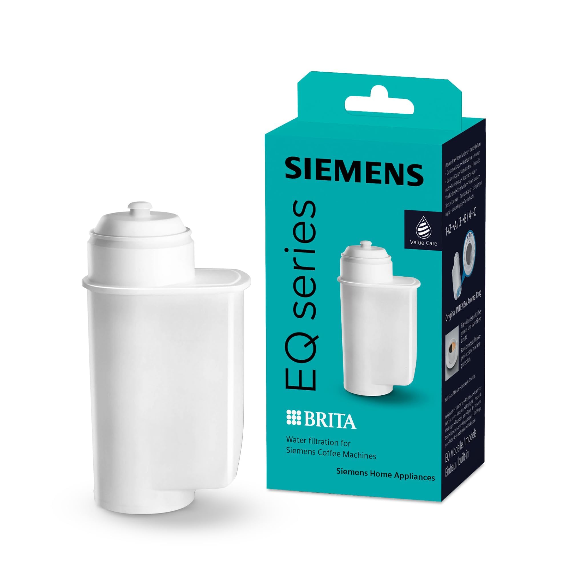 SIEMENSTZ70003 Brita Intenza Water Filter for Bean to Cup Espresso Machines, Pack of 1, White