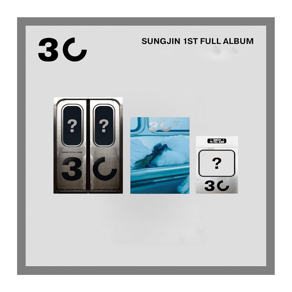 Amazon.com: DAY6 SUNGJIN 30 1st Solo Album Full 3 Version Set