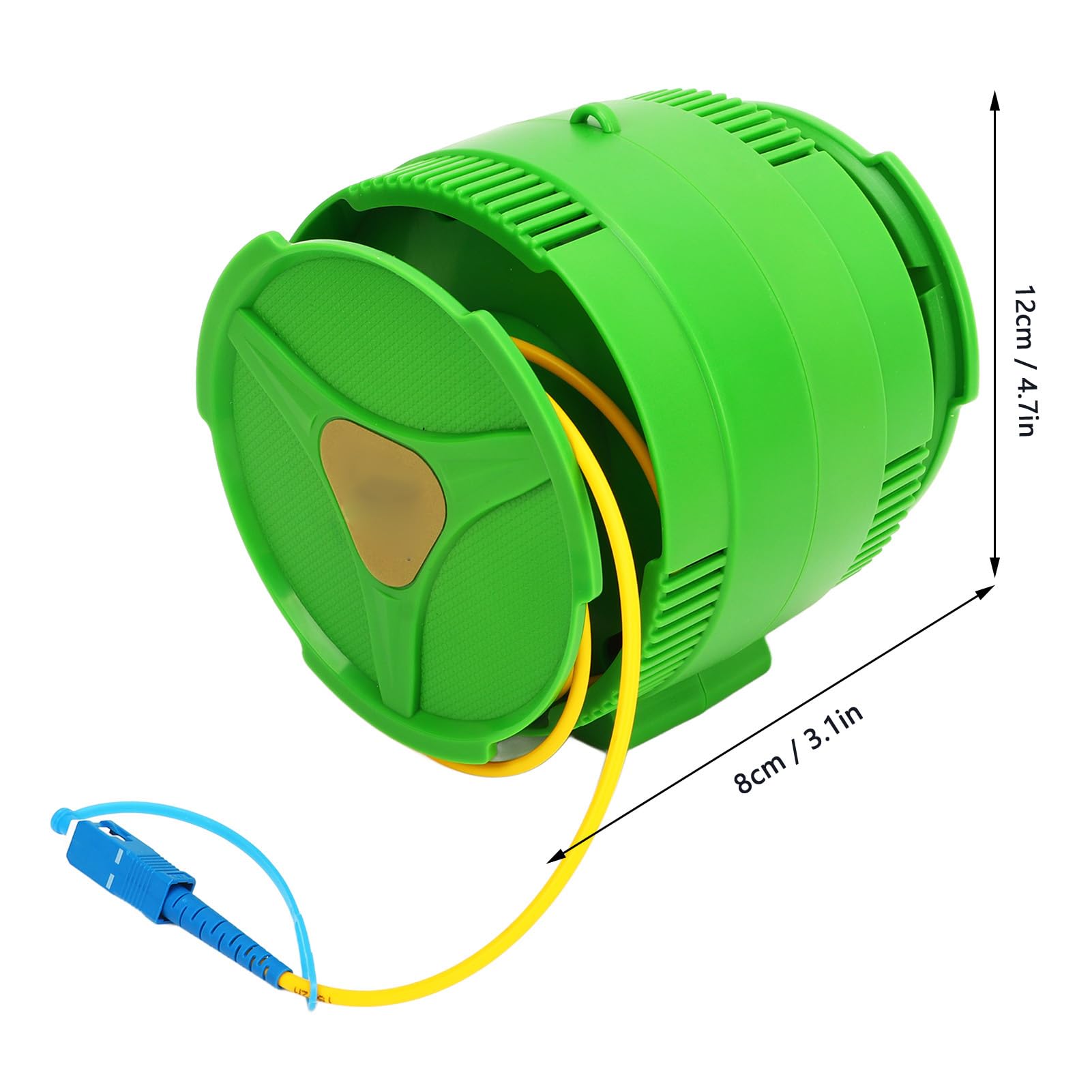Câble De Lancement OTDR Monomode 500 M - SC/APC à SC/APC - Pour Tests Fibre Optique, élimination Zone Morte - Perte ≤0.5 DB/km