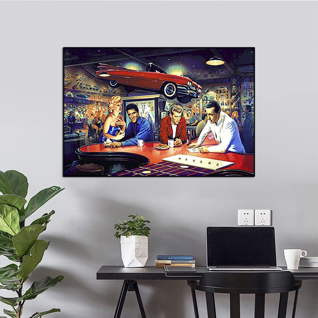 monroe dean elvis bogart .. (記念シート6枚送料込) Marilyn Monroe Elvis Presley James Dean Humphrey Bogart Evening at