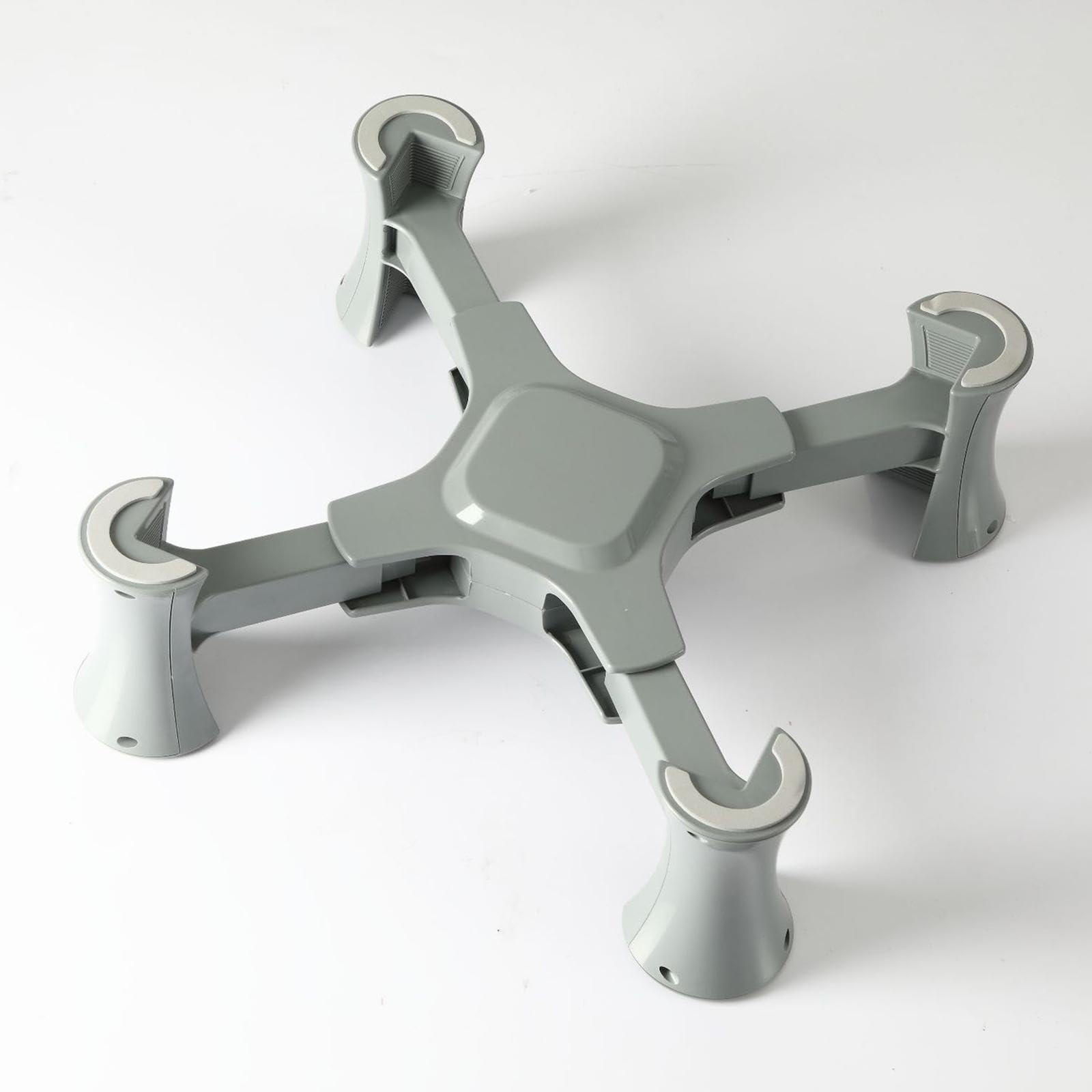 Seggiolino Rialzato per Bambini, Sedia Rialzata Regolabile con Cuscinetti Antiscivolo, Gambe Stabili Ed Estensibili, Base Rialzata, Seggiolino Rialzat, Grigio