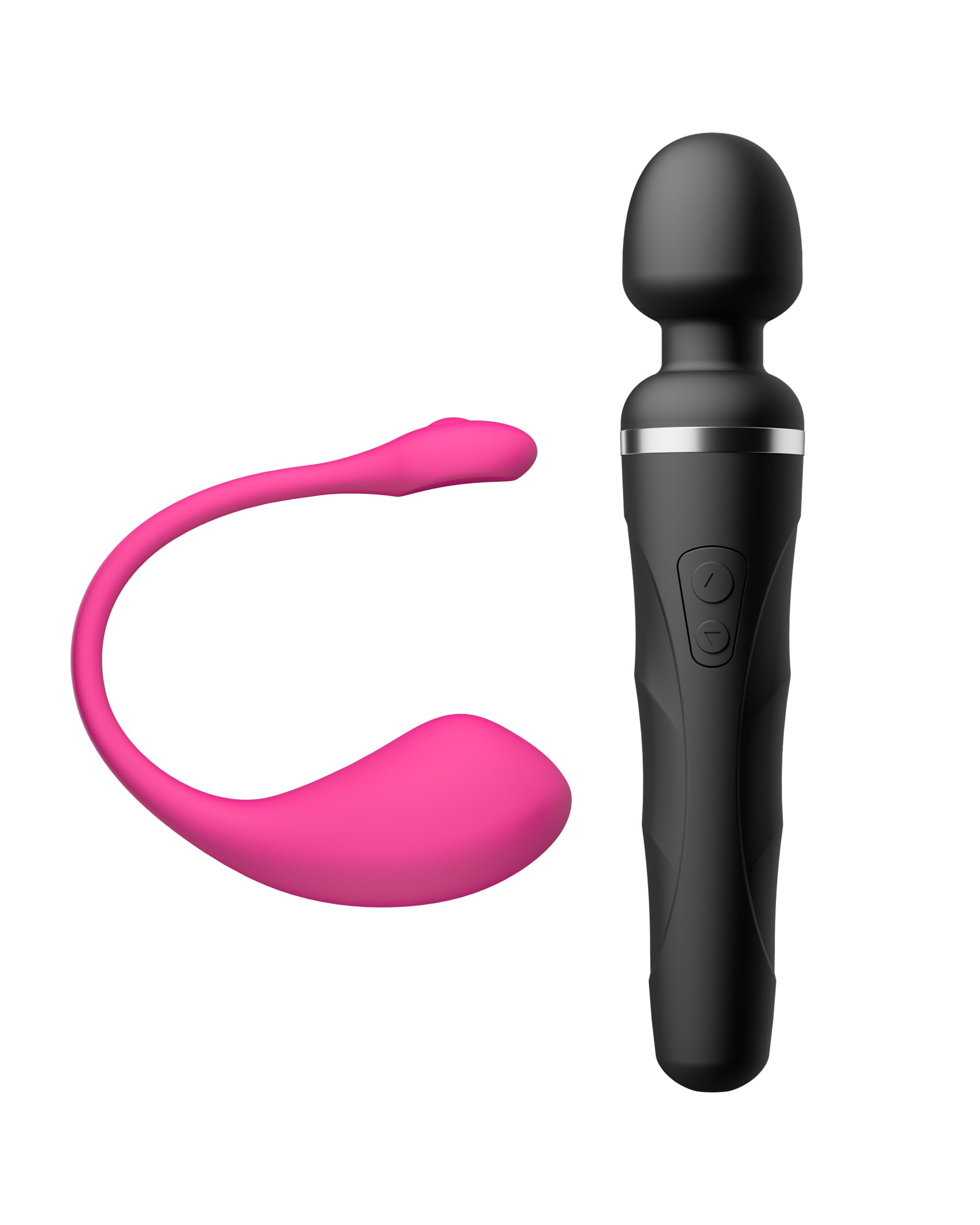 LOVENSE Domi 2 + Lush 2 Set Vibratore Coppia con APP, Punto G e Bacchetta