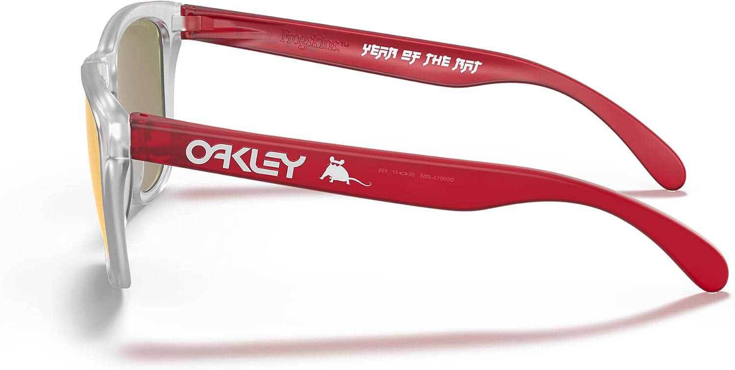 Miniatura 2 de Oakley Frogskins Mate TransparenteMate Rojo Translúcido Prizm Ruby OO9013-J055, Rubí, Estándar