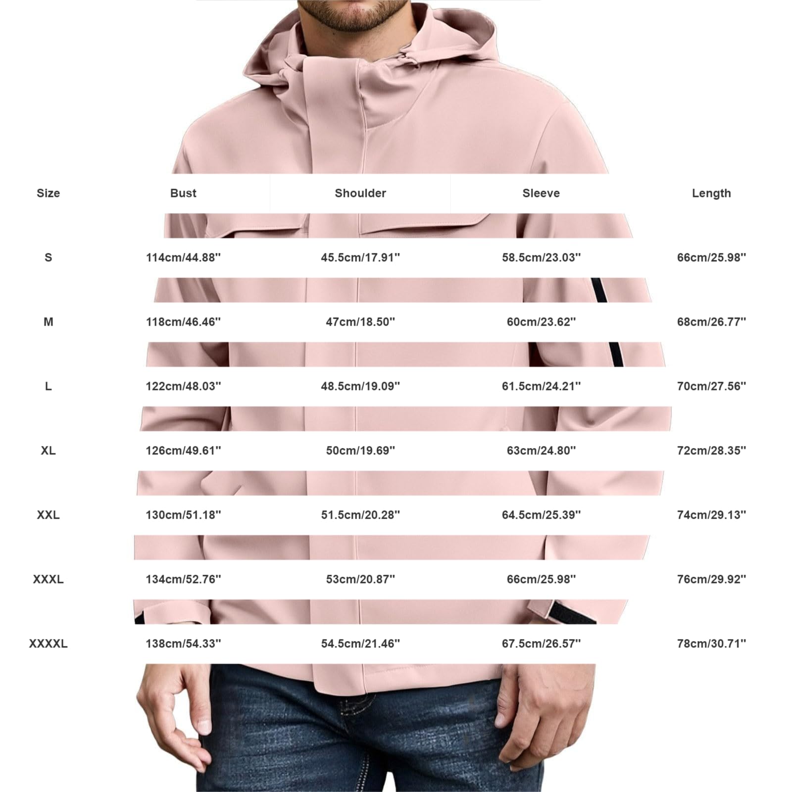 Veste légère à capuche pour homme, manteau de travail coupe-vent à une