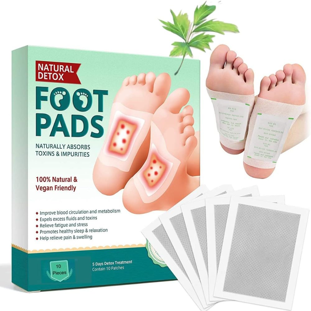 Herbal And Gentle Ingredient Ginger Detox Foot Patches – for Pain Relief & Relaxation, South Moon Style Footpad for Women & Men, Slim Detox Foot Patch for Overnight Use (30)-image-7
