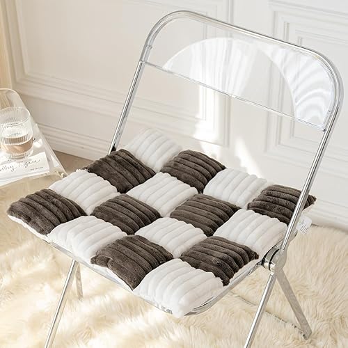 Miniatura 43 de vctops Funda de sofá con diseño a cuadros de búfalo de granja, funda de franela antideslizante para sofá seccional, alfombra suave y gruesa