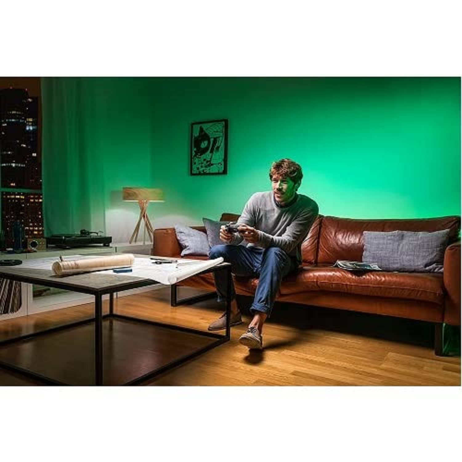 OSRAM Smart+ Mini Switch Blue ZigBee włącznik światła, ściemniacz i pilot zdalnego sterowania do lamp LED, rozszerzenie do inteligentnego domu